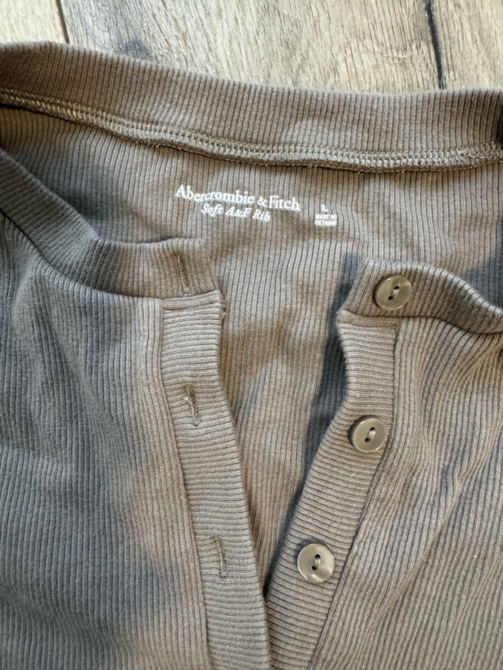 A&F Soft Rib Bodysuit - Picture 3 of 3